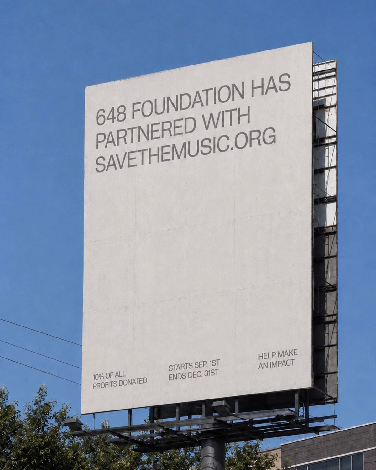 648 Foundation Partners With SAVETHEMUSIC.ORG