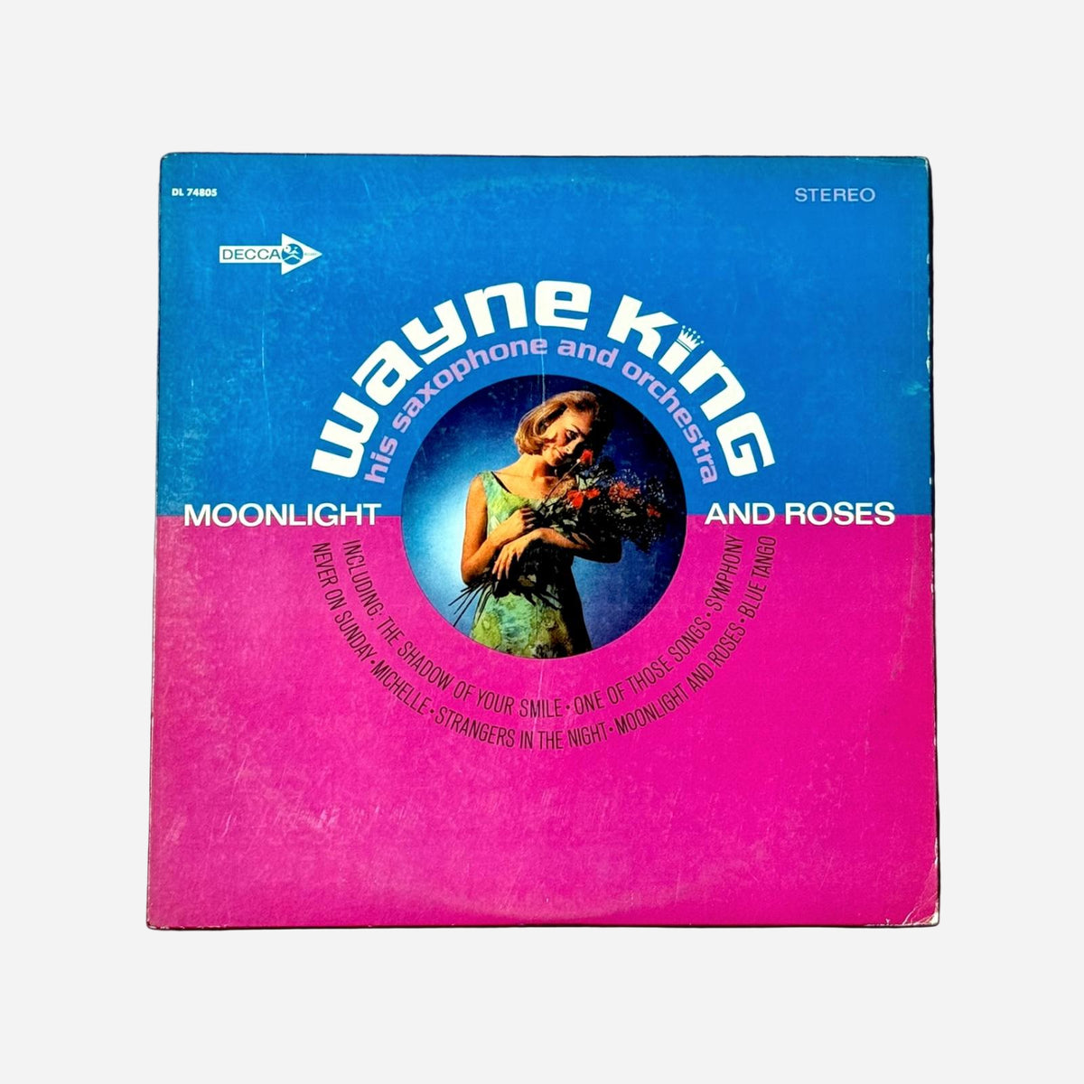 Wayne King “Moonlight and Roses” Vintage Record Vinyl Other